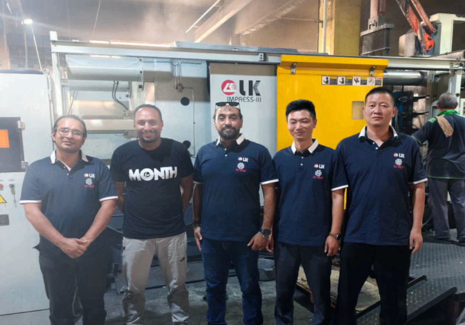 ZAZ Group Engineers Conduct On-Site Inspection of DCC400 & DCC800 Die Casting Machines